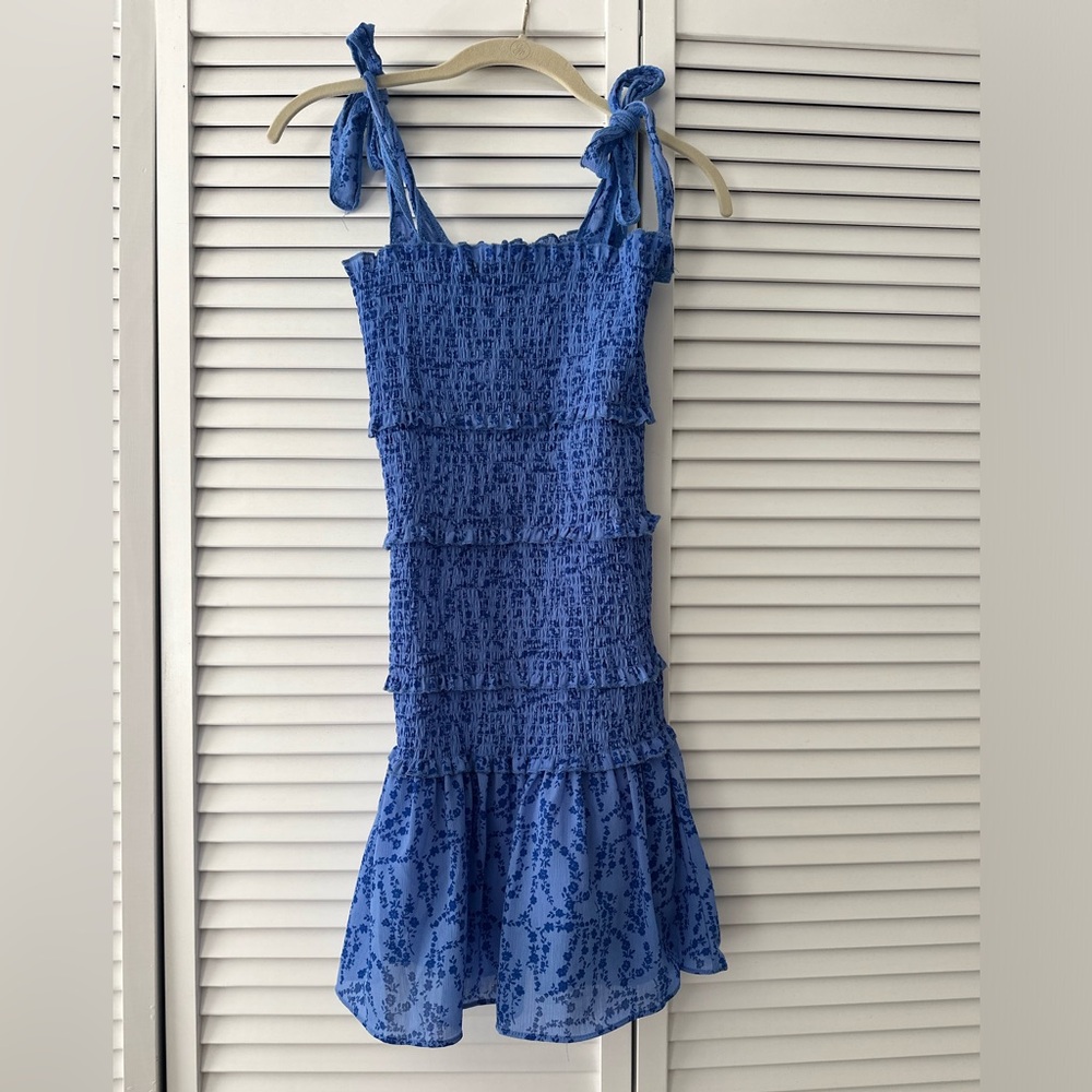 Periwinkle and Blue Dress